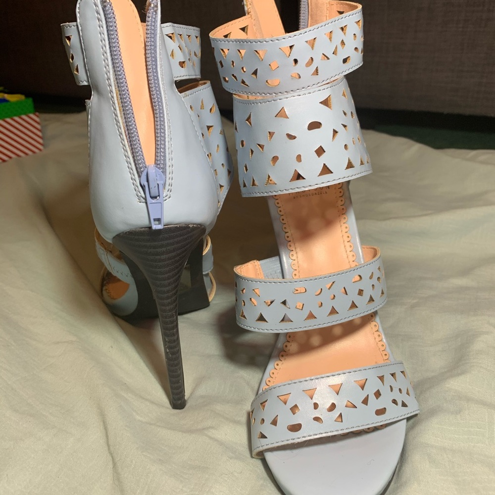 Madison by shoe dazzle light blue heels - Picture 1 of 1